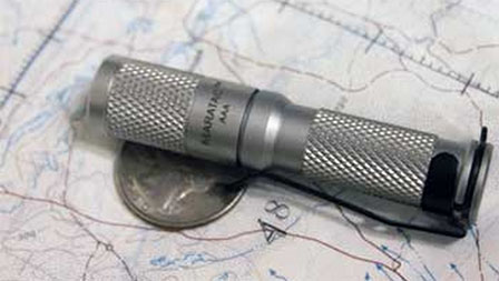 JR Grounds Pocket Dump Secondary Flashlight